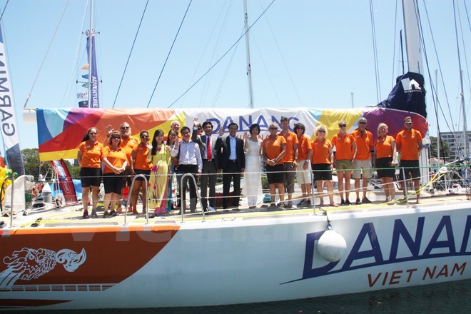 Thuyền đua Đ&agrave; Nẵng giới thiệu h&igrave;nh ảnh Việt Nam tại Australia