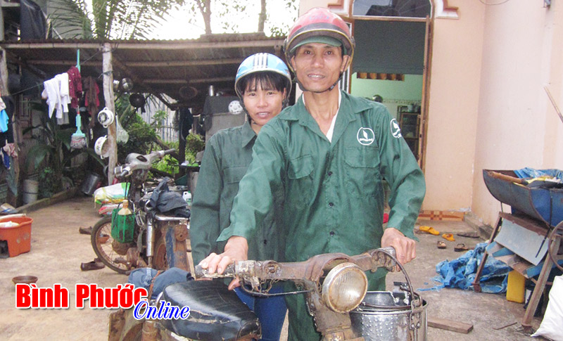 Vợ chồng &ldquo;Chiến sĩ thi đua&rdquo;