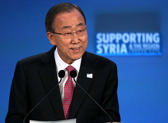 Tổng Thư ký LHQ hoan nghênh thỏa thuận ngừng bắn tại Syria
