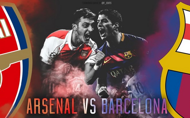 Lịch trực tiếp: Arsenal đại chiến Barca, Juventus đối đầu Bayern