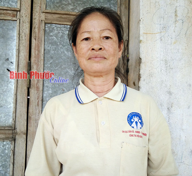 Bà Đoàn Thị Dung tâm huyết với công tác dân số