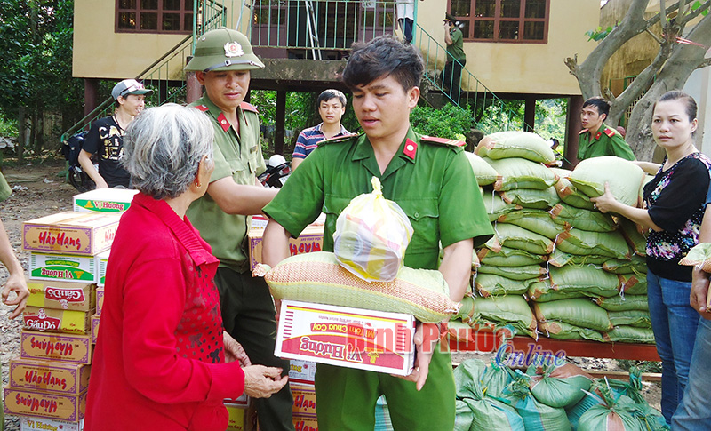 Đoàn thanh niên Công an Đồng Phú chung sức vì cộng đồng