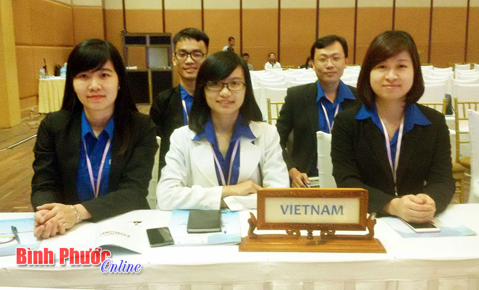 Thanh niên Bình Phước tham gia Diễn đàn thanh niên châu  Á