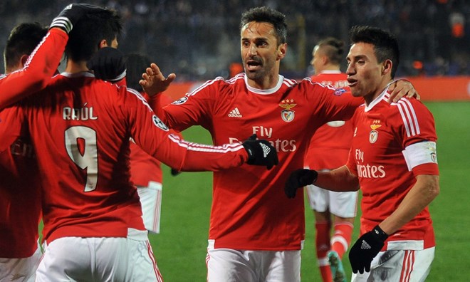 Benfica vào tứ kết sau màn ngược dòng kịch tính trên đất Nga