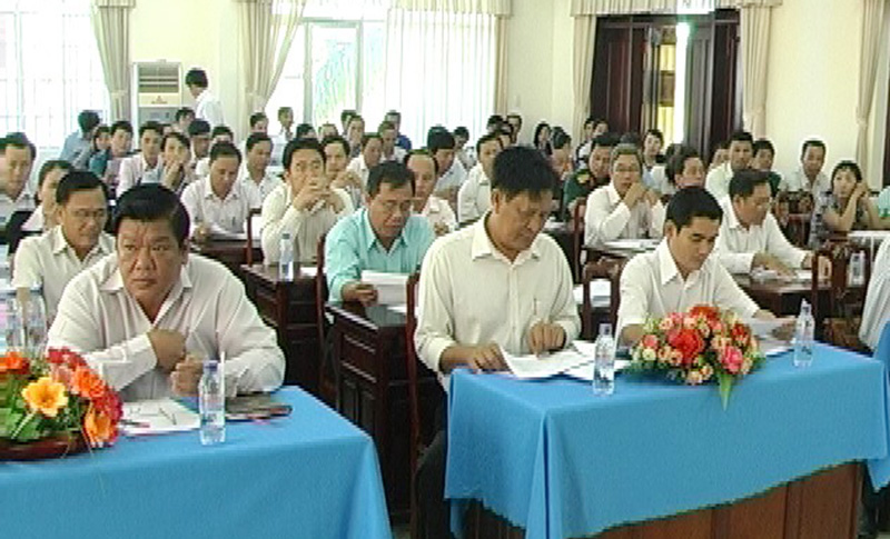 Huyện ủy Chơn Th&agrave;nh triển khai c&ocirc;ng t&aacute;c bầu cử đại biểu Quốc hội v&agrave; HĐND c&aacute;c cấp