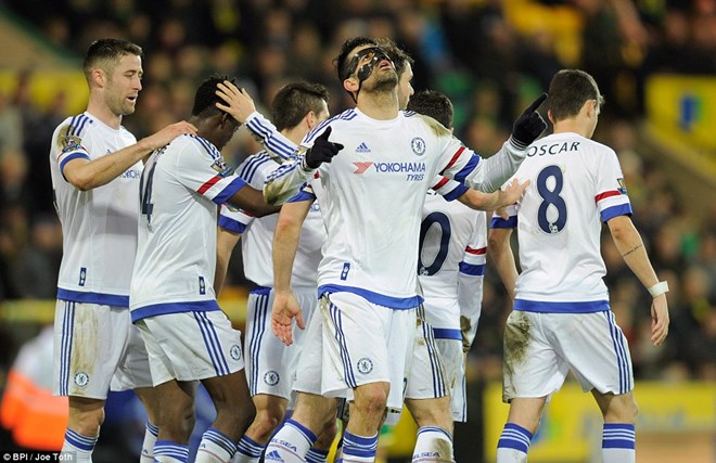 Hạ Norwich, Chelsea tăng tốc trên bảng xếp hạng Premier League