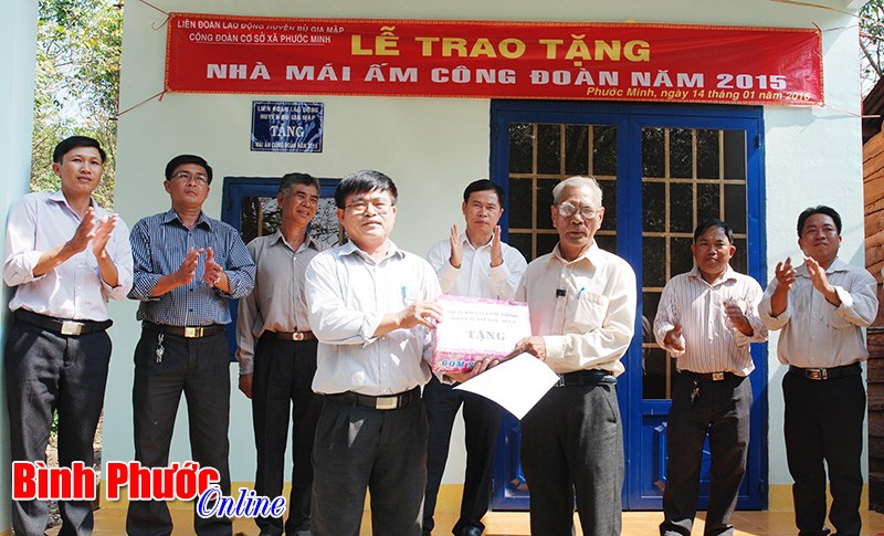 C&ocirc;ng đo&agrave;n x&atilde; Phước Minh - điểm tựa của người ngh&egrave;o