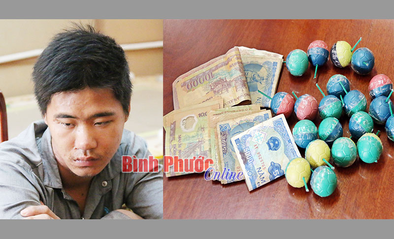 Bắt đối tượng vận chuyển ph&aacute;o nổ