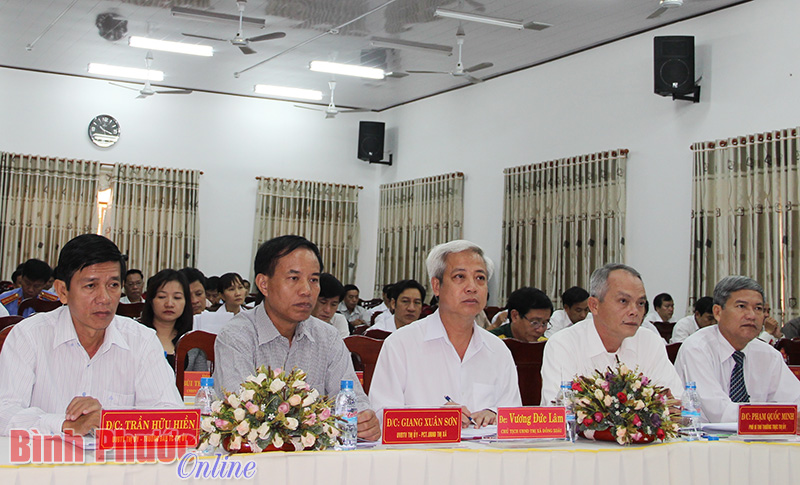 Đồng Xo&agrave;i, C&ocirc;ng an tỉnh, Đồng Ph&uacute; triển khai nghị quyết Hội nghị lần thứ 13 Ban Chấp h&agrave;nh Trung ương Đảng kh&oacute;a XI