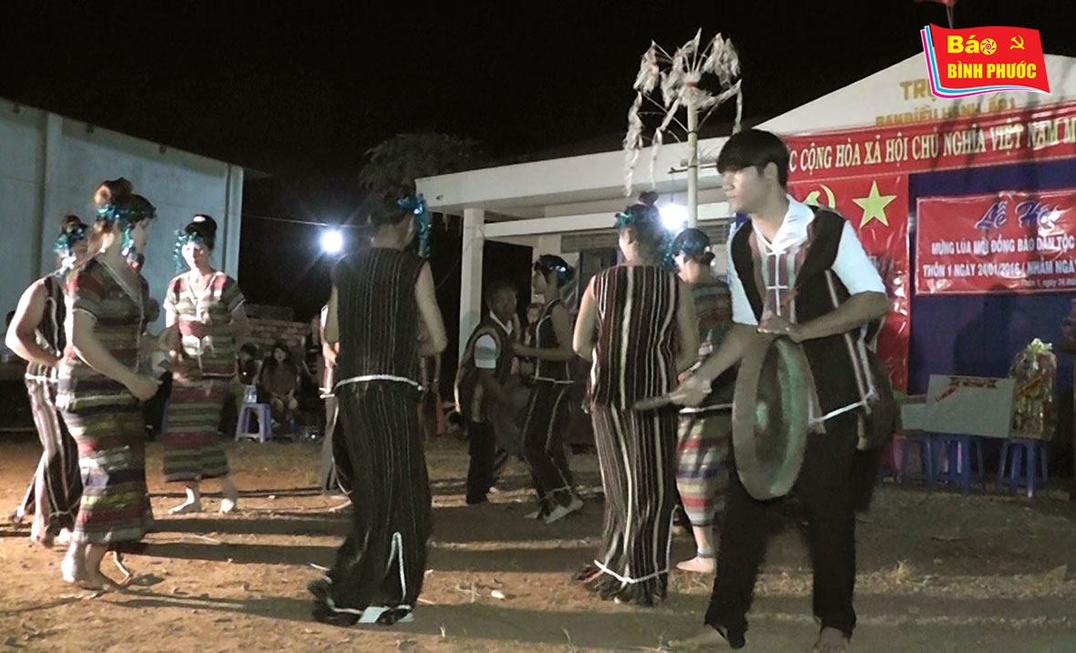 [Video] Lễ hội mừng lúa mới của đồng bào S'tiêng xã Thiện Hưng