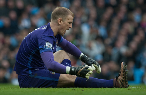 Man City nhận tin xấu từ Joe Hart và Raheem Sterling