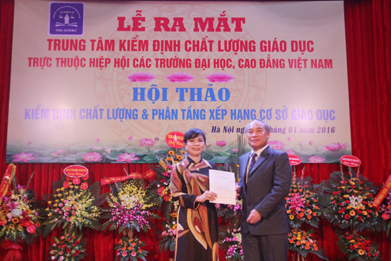 Thêm 1 trung tâm kiểm định chất lượng giáo dục ra mắt 