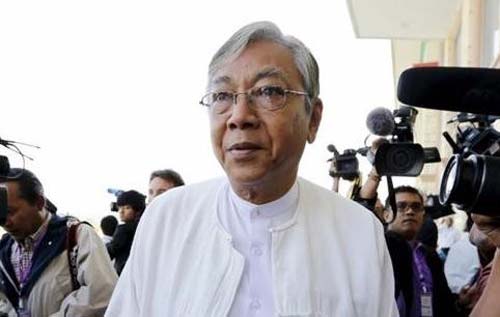 Ông Htin Kyaw được bầu làm Tổng thống mới của Myanmar 