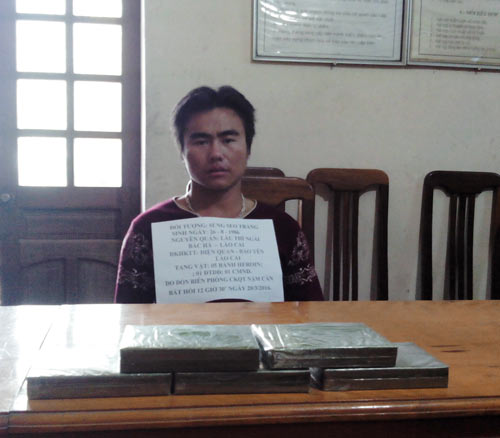 Bắt giữ 1 đối tượng vận chuyển 5 b&aacute;nh heroin