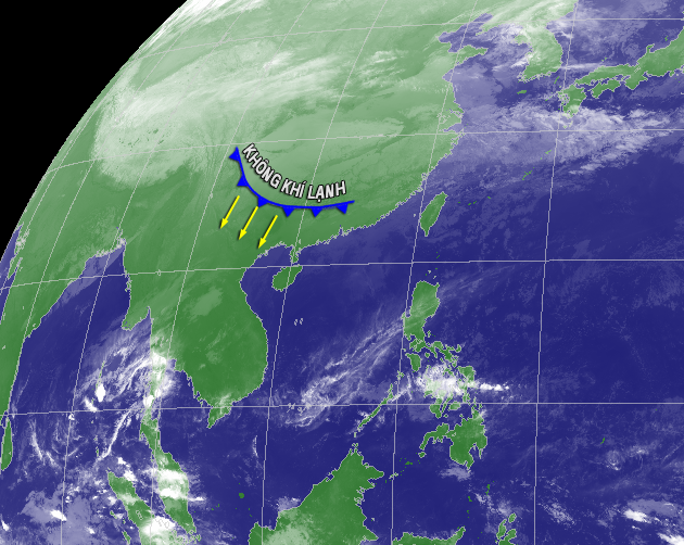 Cả nước sắp bị ảnh hưởng bởi đợt không khí lạnh rất mạnh