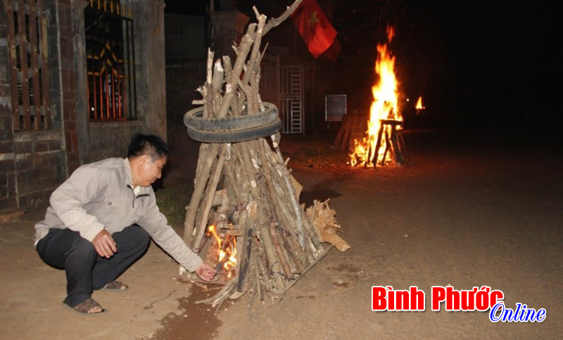 Giữ lửa đêm giao thừa