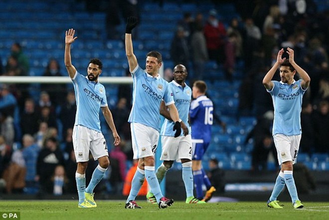 Manchester City lần đầu tiên lọt vào tứ kết Champions League