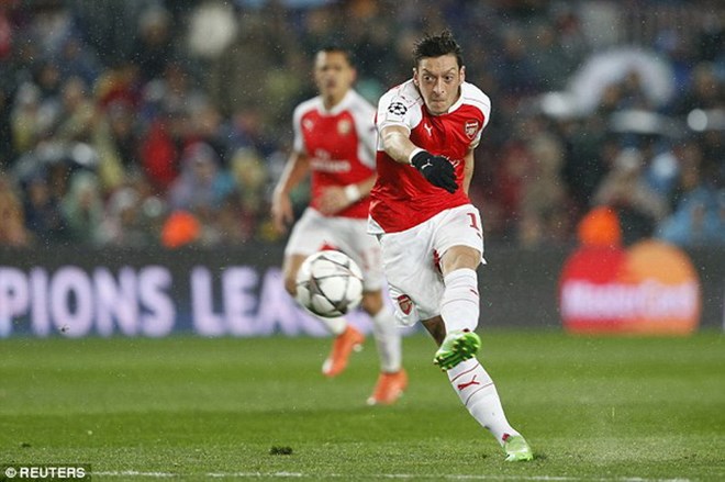 Thua Barcelona, Arsenal mùa thứ 6 liên tiếp dừng bước ở vòng 1/8