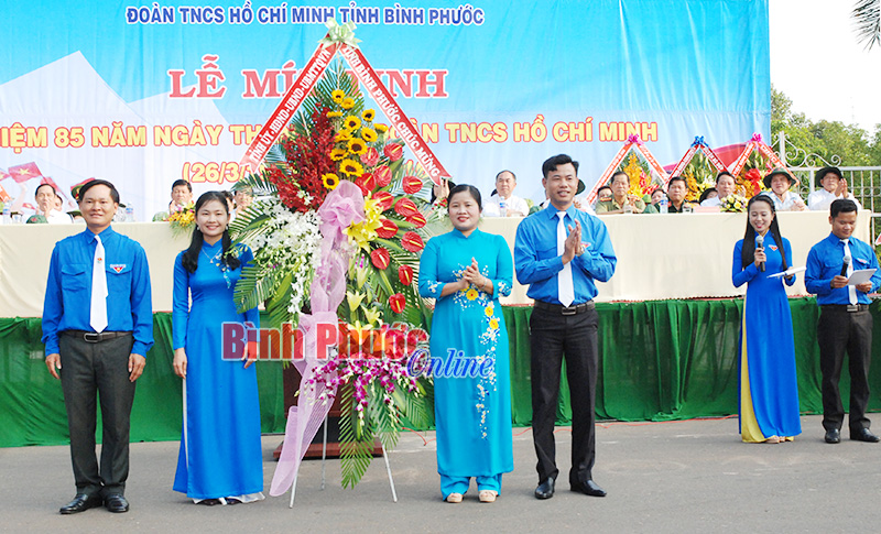 Mít tinh kỷ niệm 85 năm Ngày thành lập Đoàn TNCS Hồ Chí Minh
