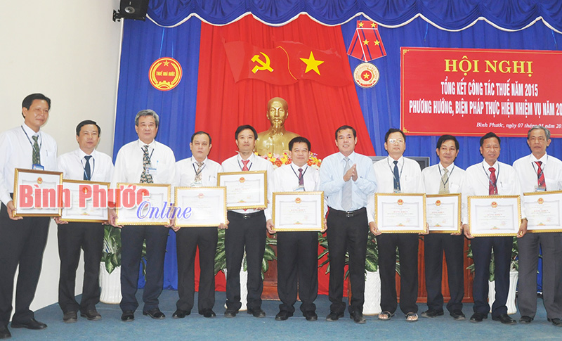 Năm 2016, ng&agrave;nh thuế phấn đấu tăng thu ng&acirc;n s&aacute;ch từ 6-8%