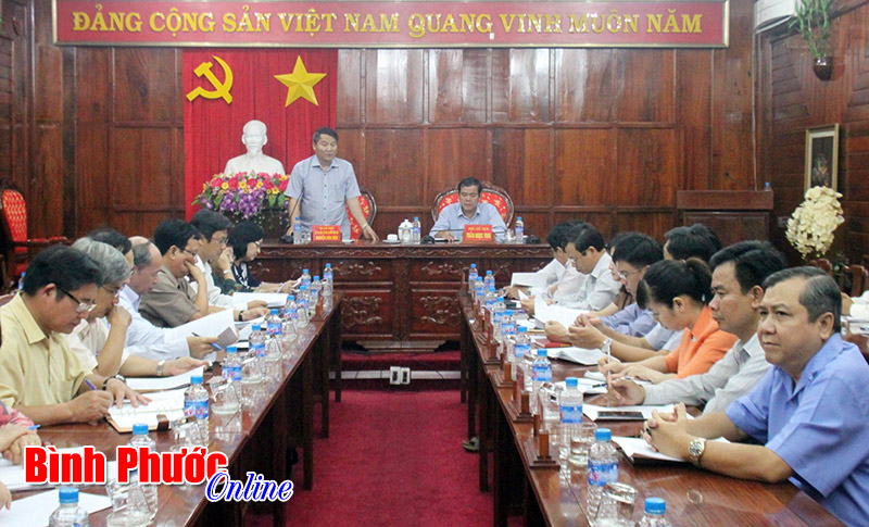 Ủy ban về c&aacute;c vấn đề x&atilde; hội của Quốc hội l&agrave;m việc với UBND tỉnh