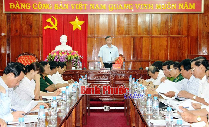 R&agrave; so&aacute;t, nếu đủ điều kiện th&igrave; UBND tỉnh c&ocirc;ng bố thi&ecirc;n tai