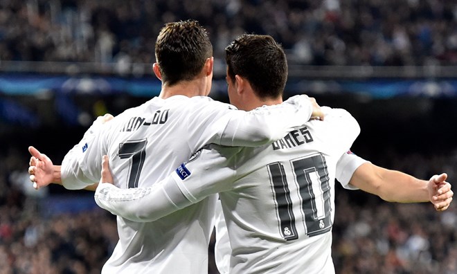 Champions League: Real Madrid, Wolfsburg giành vé vào tứ kết
