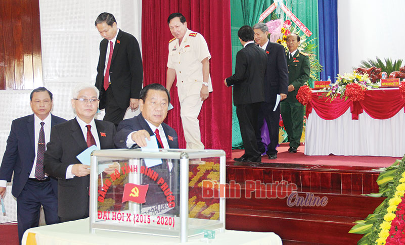 Th&agrave;nh c&ocirc;ng của Đại hội Đảng c&aacute;c cấp: Tiền đề quan trọng để B&igrave;nh Phước ph&aacute;t triển nhanh v&agrave; vững chắc