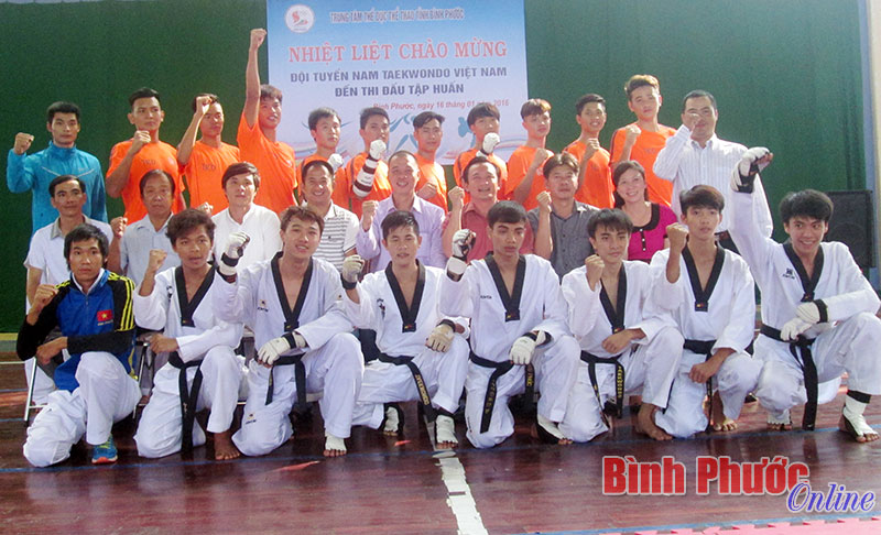 Đội tuyển Taekowodo Việt Nam thi đấu tập huấn tại Bình Phước