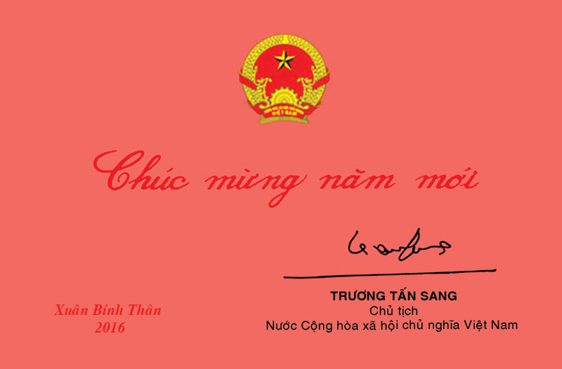 Ch&agrave;o năm mới 2016!
