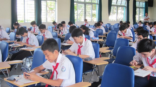 THCS Tân Phú nhất cuộc thi giải Toán bằng tiếng Anh bậc THCS