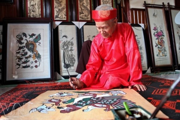 Tranh Đ&ocirc;ng Hồ trở th&agrave;nh điểm nhấn trong Lễ hội ch&acirc;u &Aacute; tại Mỹ