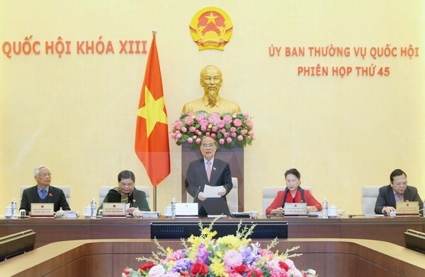 Khai mạc phi&ecirc;n họp thứ 45 của Ủy ban Thường vụ Quốc hội kh&oacute;a XIII