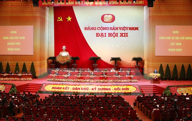 Th&ocirc;ng c&aacute;o b&aacute;o ch&iacute; về ng&agrave;y l&agrave;m việc thứ ba Đại hội XII của Đảng