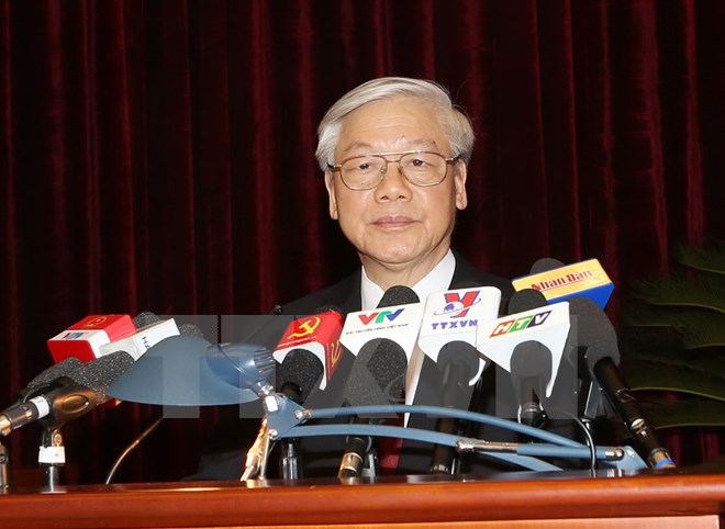 To&agrave;n văn b&agrave;i ph&aacute;t biểu bế mạc Hội nghị Trung ương Đảng lần 2