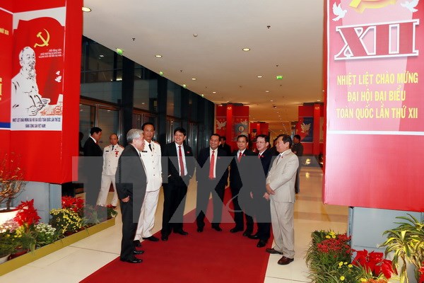 Th&ocirc;ng c&aacute;o b&aacute;o ch&iacute; về ng&agrave;y l&agrave;m việc thứ năm của Đại hội XII