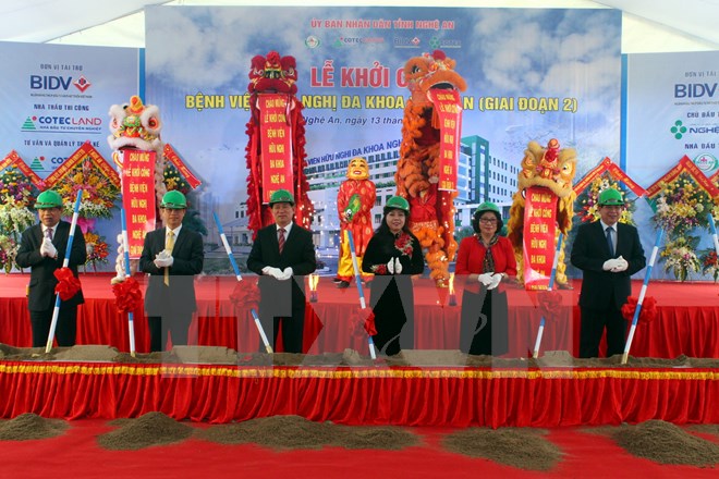 Nghệ An đầu tư 1.300 tỷ đồng xây dựng bệnh viện hiện đại nhất tỉnh