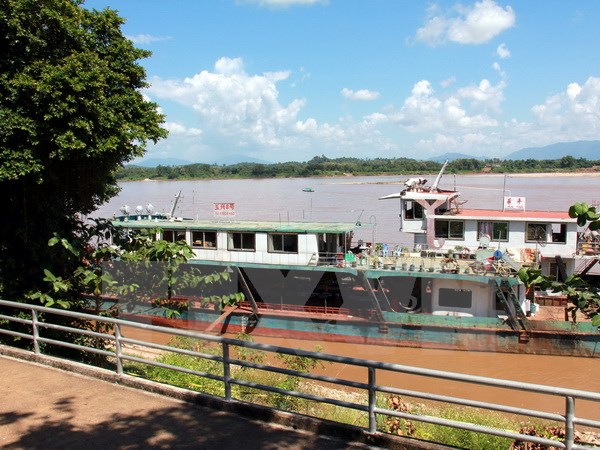 Bốn nước bắt đầu cuộc tuần tra chung trên sông Mekong năm 2016