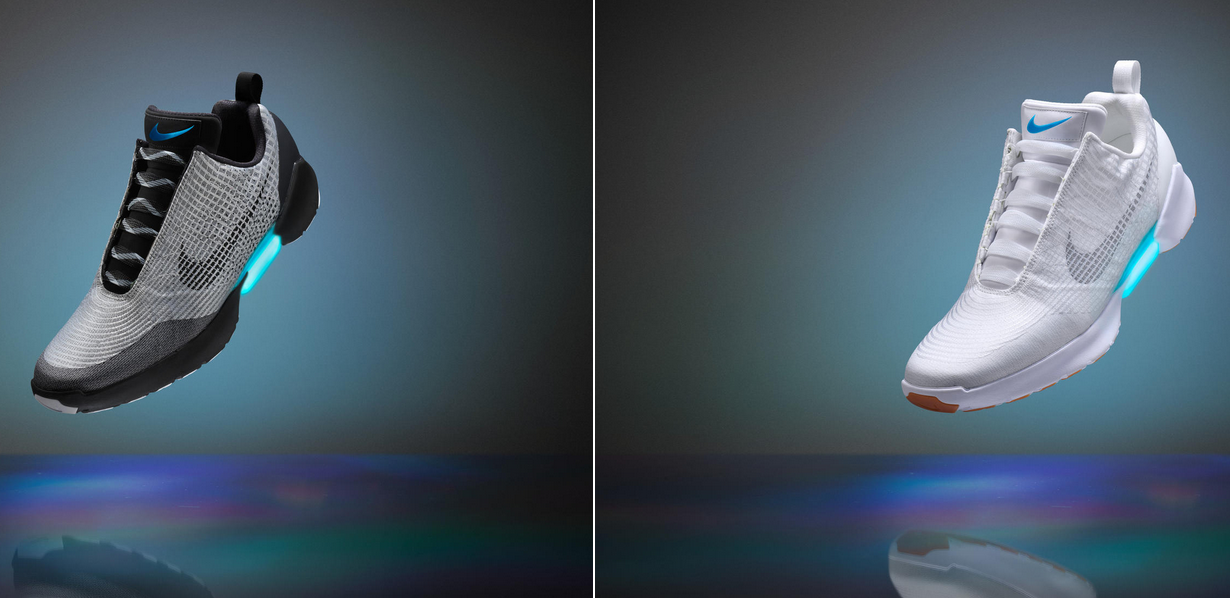 Nike "gây sốc" với mẫu giày thể thao có thể tự buộc dây