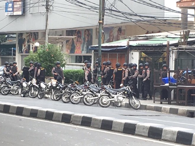Vụ tấn công ở Indonesia: Cảnh sát đã tiêu diệt 4 tay súng