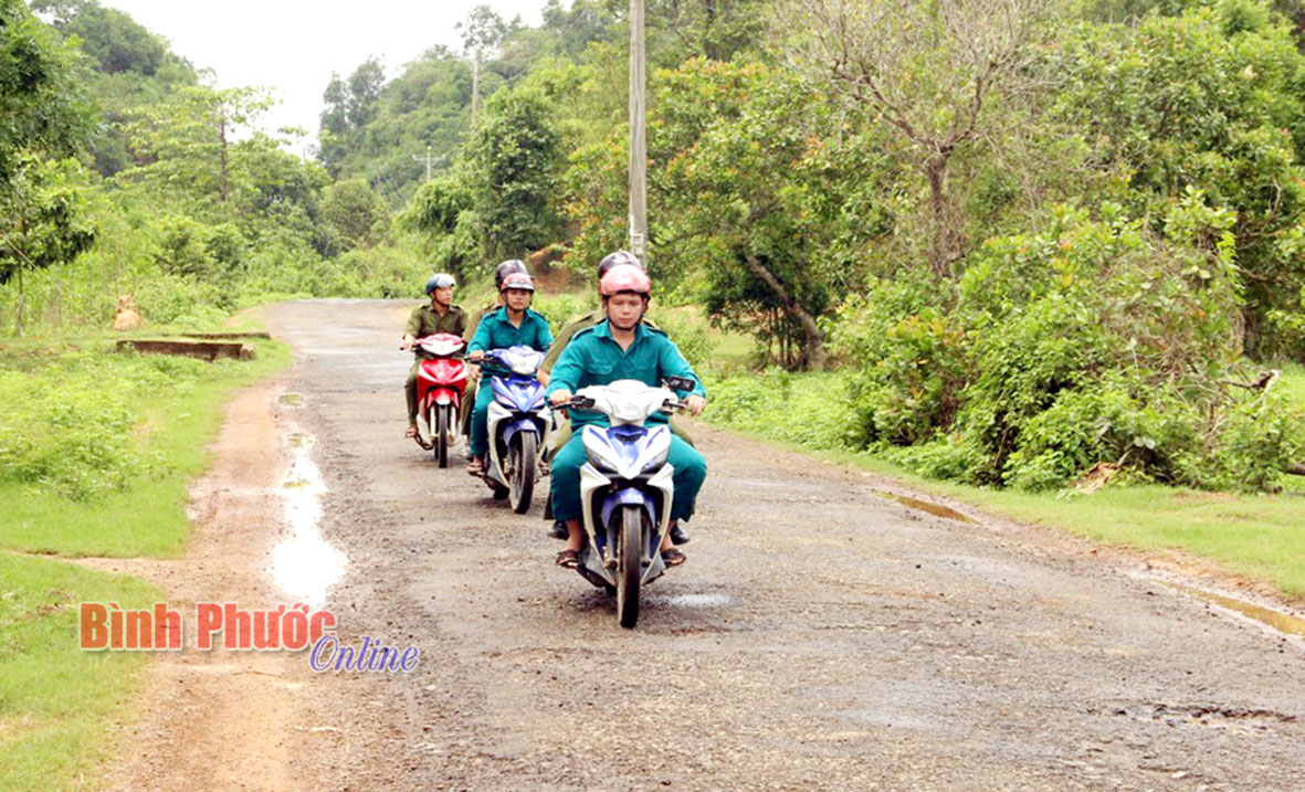 Công an 5 xã phối hợp giữ gìn an ninh trật tự ở Đăng Hà