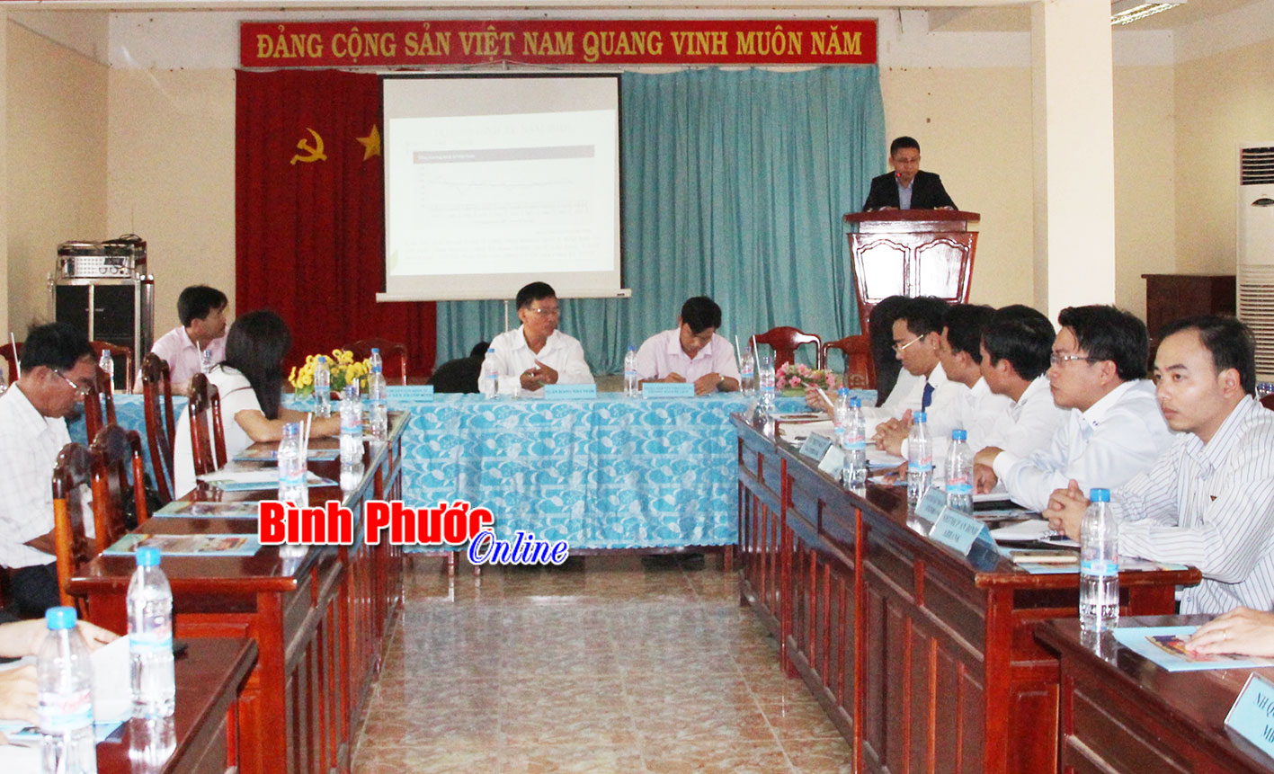 Bình Phước tổ chức hội thảo tháo gỡ tín dụng cho doanh nghiệp năm 2016