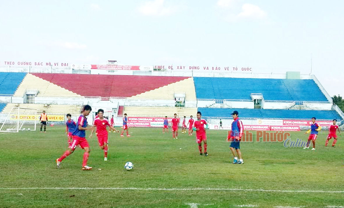 Vòng 4 giải bóng đá hạng nhất quốc gia Kienlongbank 2016: Bình Phước làm khách tại Tây Ninh