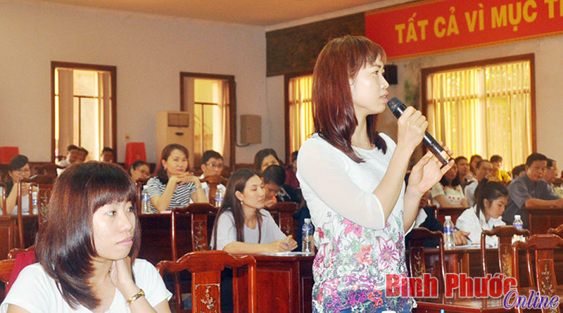 Cục Thuế tập huấn và đối thoại với 130 doanh nghiệp ở Phước Long, Phú Riềng, Bù Gia Mập