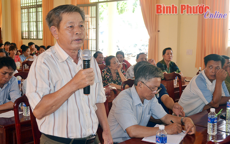 Nhiều &yacute; kiến t&acirc;m huyết của cử tri