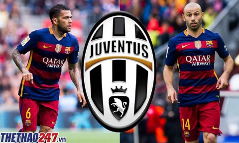 Juventus chiêu mộ hai trụ cột Barca