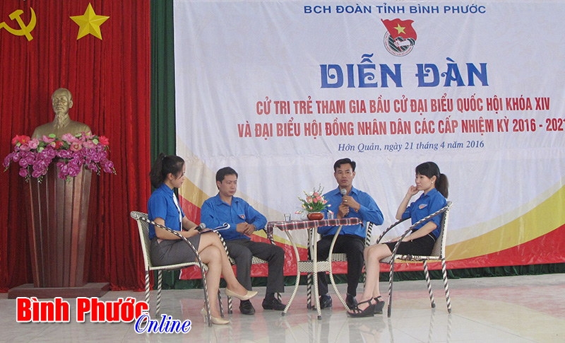 Diễn đ&agrave;n Cử tri trẻ tham gia bầu cử với đại biểu Quốc hội v&agrave; HĐND c&aacute;c cấp