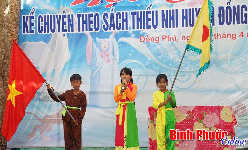 Đồng Ph&uacute; tổ chức hội thi kể chuyện theo s&aacute;ch thiếu nhi