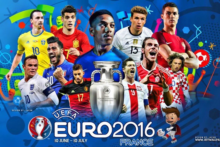 Lịch thi đấu EURO 2016 Vòng 1/8 - Vòng 16 đội 