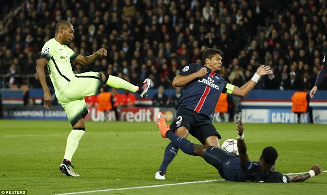 PSG - Man City "bất phân thắng bại" sau màn rượt đuổi hấp dẫn
